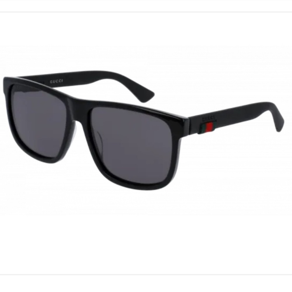 Gucci GG0010S sunglasseses havana brown with grey smoke lens LIKE NEW
